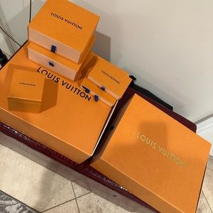 Louis Vuitton dust boxes
